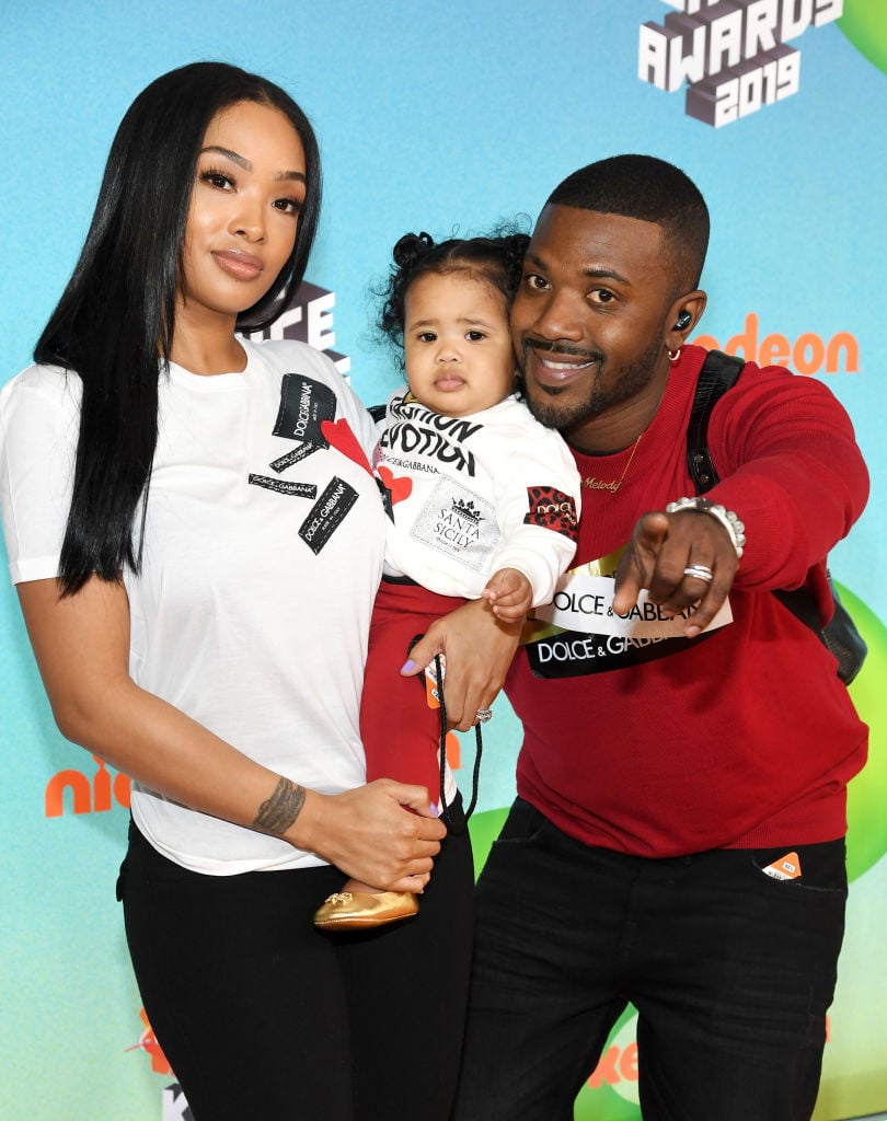 Ray J Princess Love and daughter