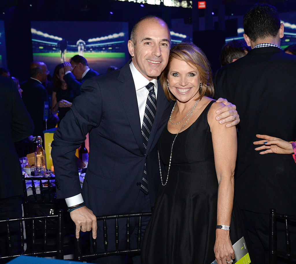 Katie Couric and Matt Lauer