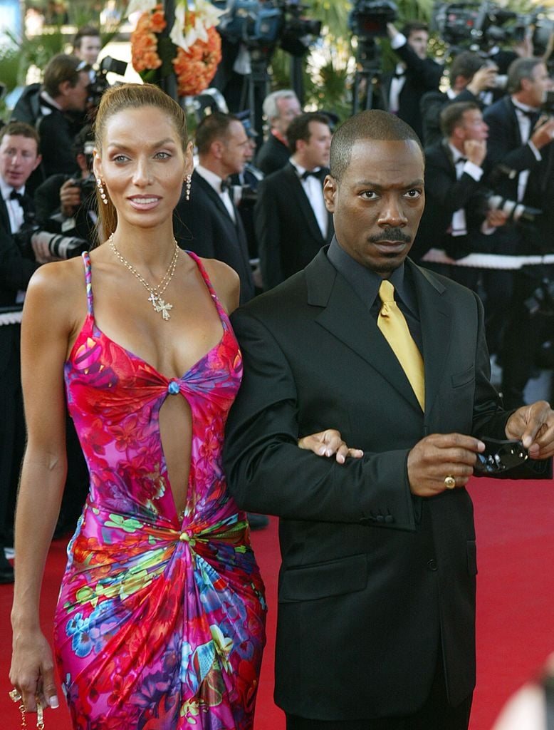 Nicole Mitchell Murphy and Eddie Murphy in 2004
