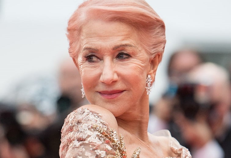 Dame Helen Mirren attends the screening of 'Les Plus Belles Annees D'Une Vie'