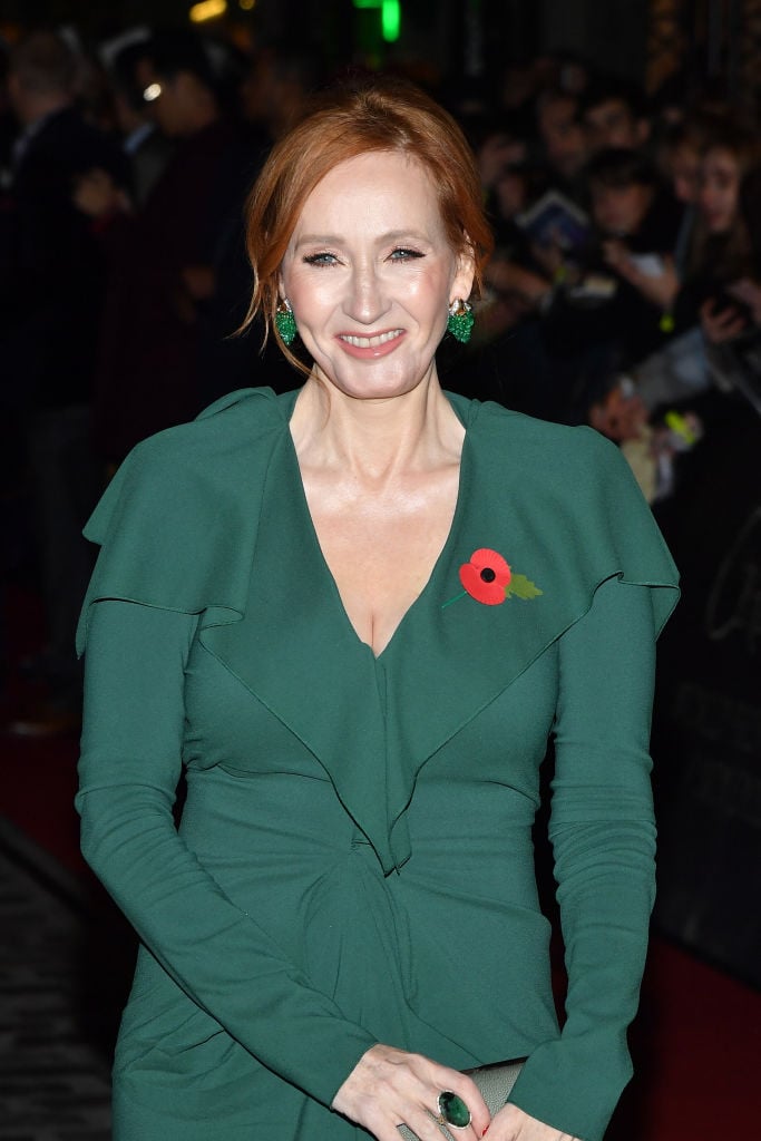 JK Rowling at the Fantastic Beasts: The Crimes of Grindelwald World premiere