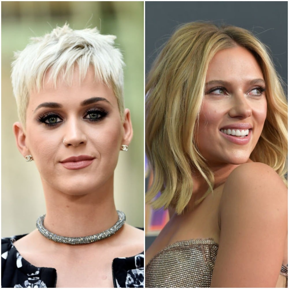 Katy Perry and Scarlett Johansson