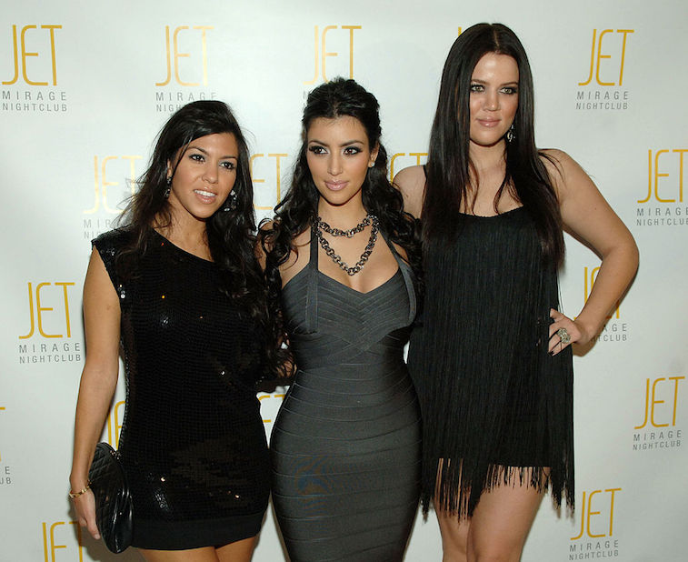 Khloé, Kim, and Kourtney Kardashian