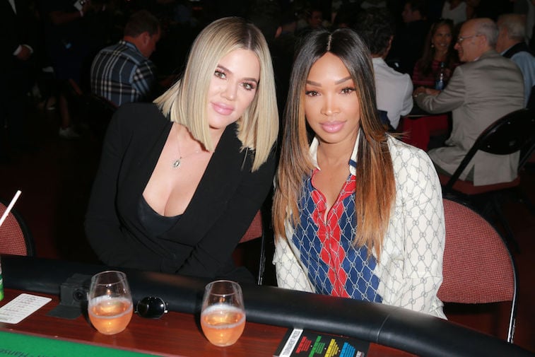 Khloé Kardashian and Malika Haqq