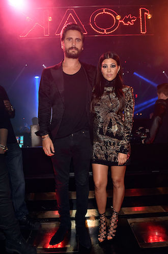 Scott Disick and Kourtney Kardashian