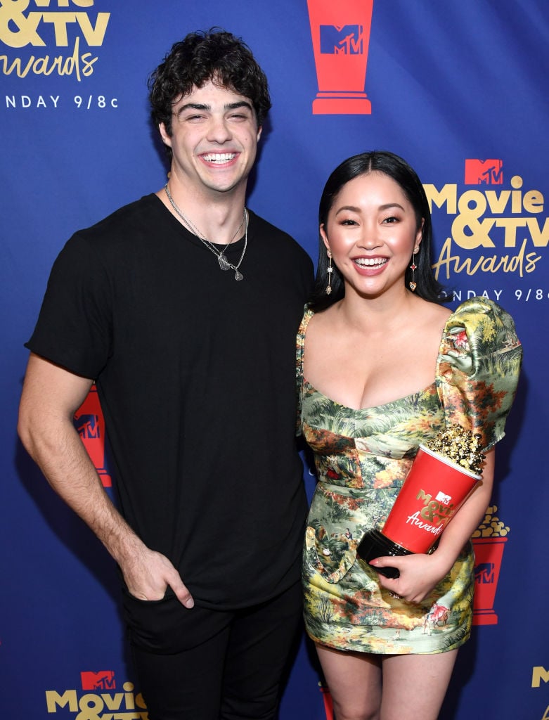 To All The Boys I've Loved Before Netflix cast (Noah Centineo and Lana Condor) at the MTV movie and TV awards