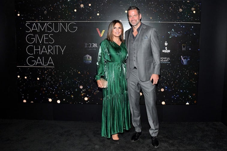 Mariska Hargitay and Peter Hermann