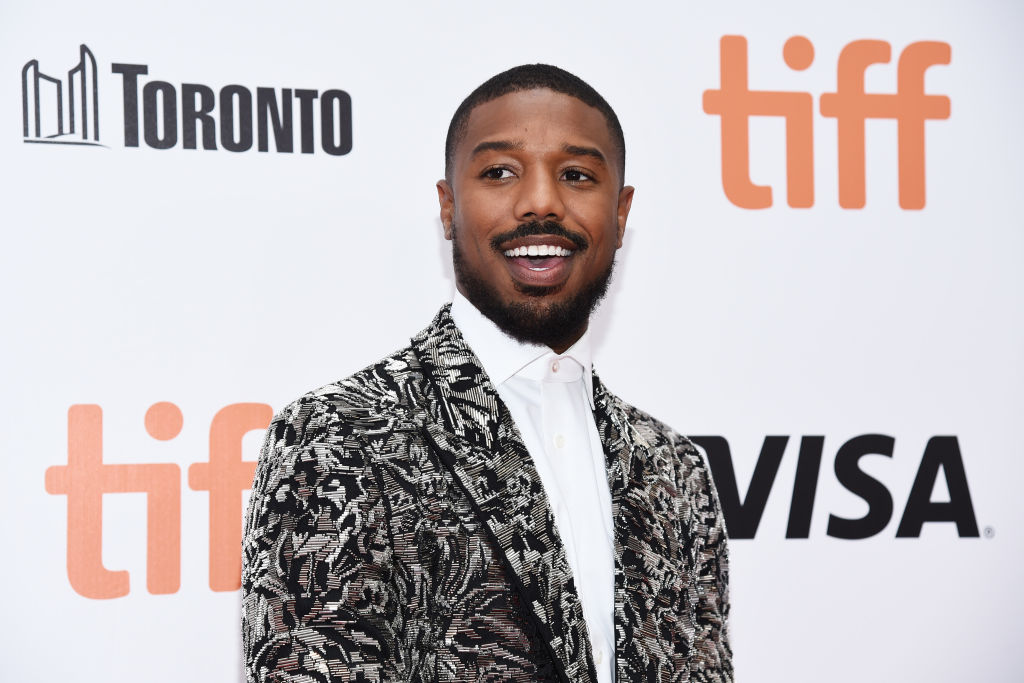 Michael B. Jordan attends the "Just Mercy" premiere