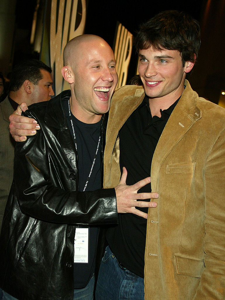 Michael Rosenbaum and Tom Welling in 2003.