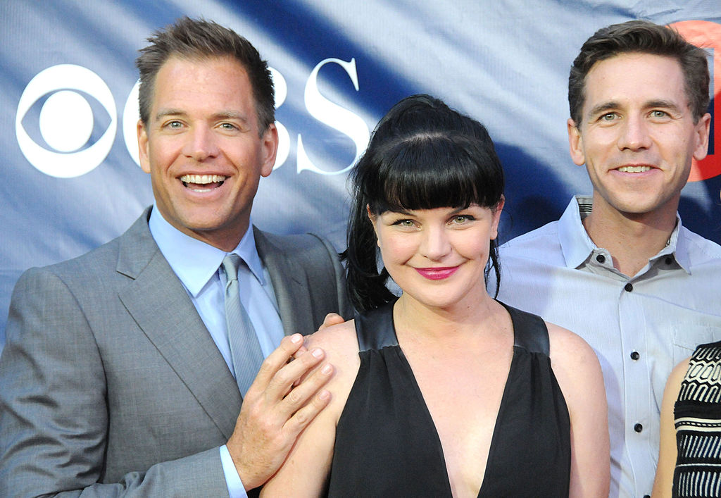 Michael Weatherly, Pauley Perrette, and Brian Dietzen | Barry King/FilmMagic