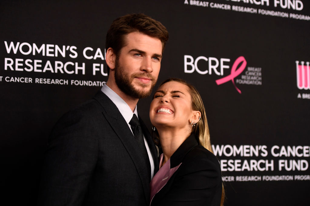 Liam Hemsworth and Miley Cyrus