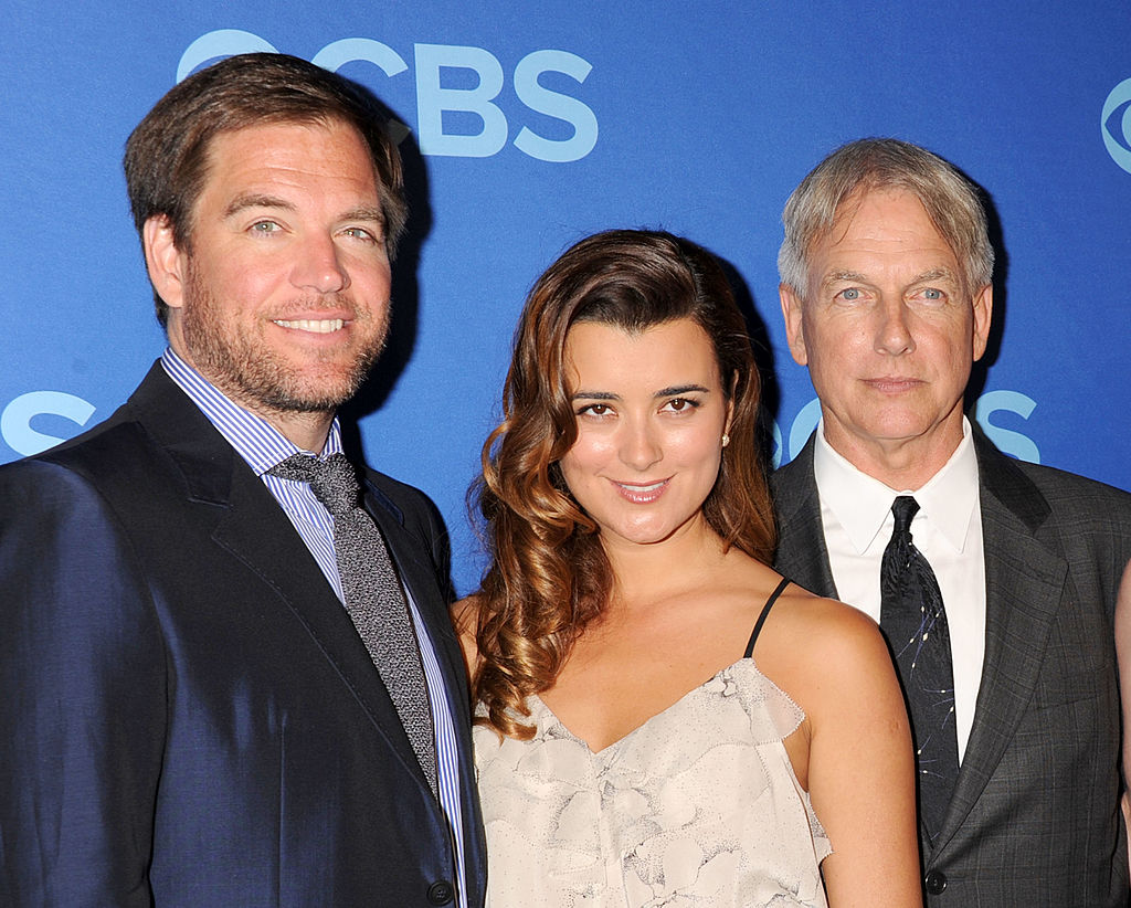 NCIS Michael Weatherly, Cote de Pablo, and Mark Harmon