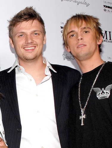 Nick Carter and Aaron Carter