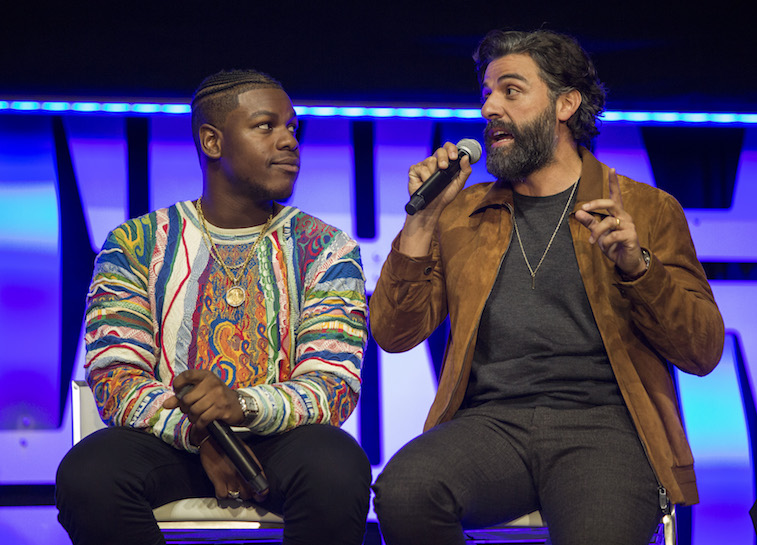 John Boyega and Oscar Isaac
