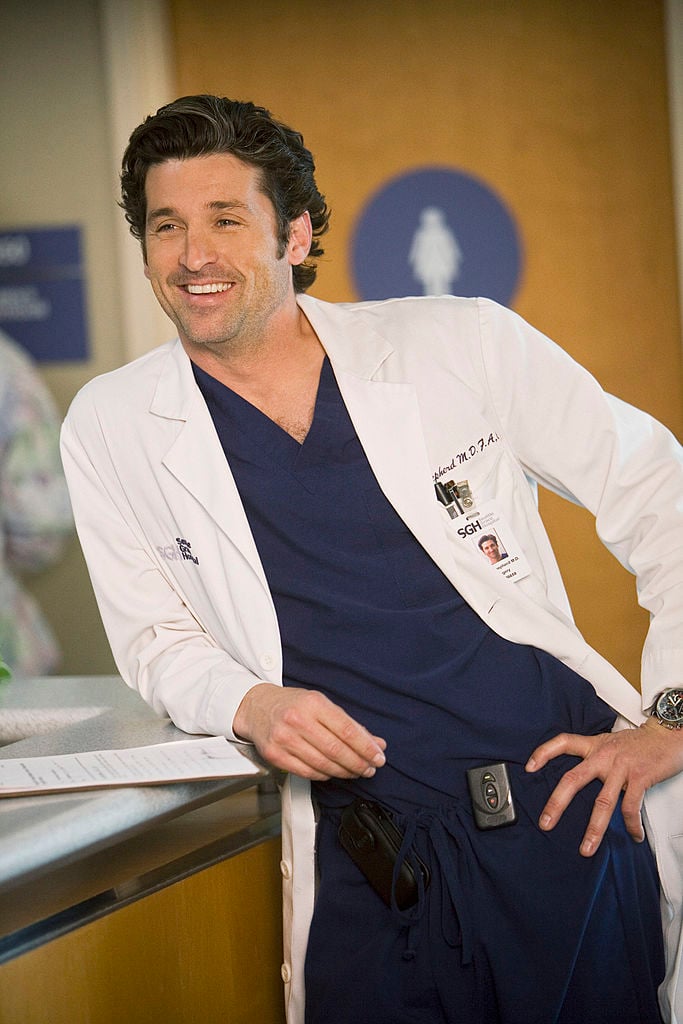 Patrick Dempsey as Derek Shepherd.