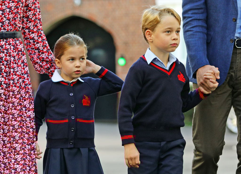Prince George and Princess Charlotte