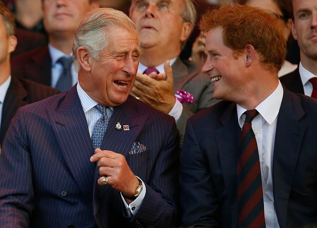 Prince Harry and Prince Charles