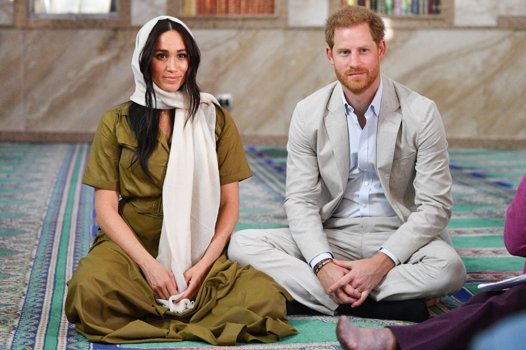 Meghan Markle and Prince Harry in Africa