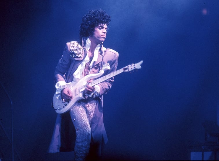 Prince in concert, 1985
