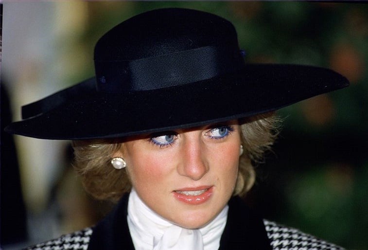 Diana, Princess of Wales wearing a hat