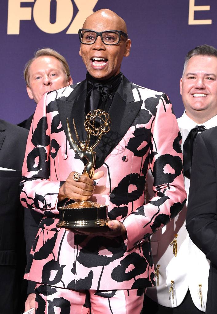 RuPaul at the 71st Emmy Awards