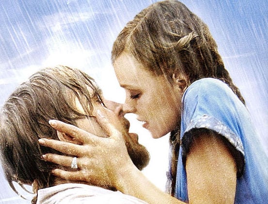 'The Notebook' movie poster, cropped.