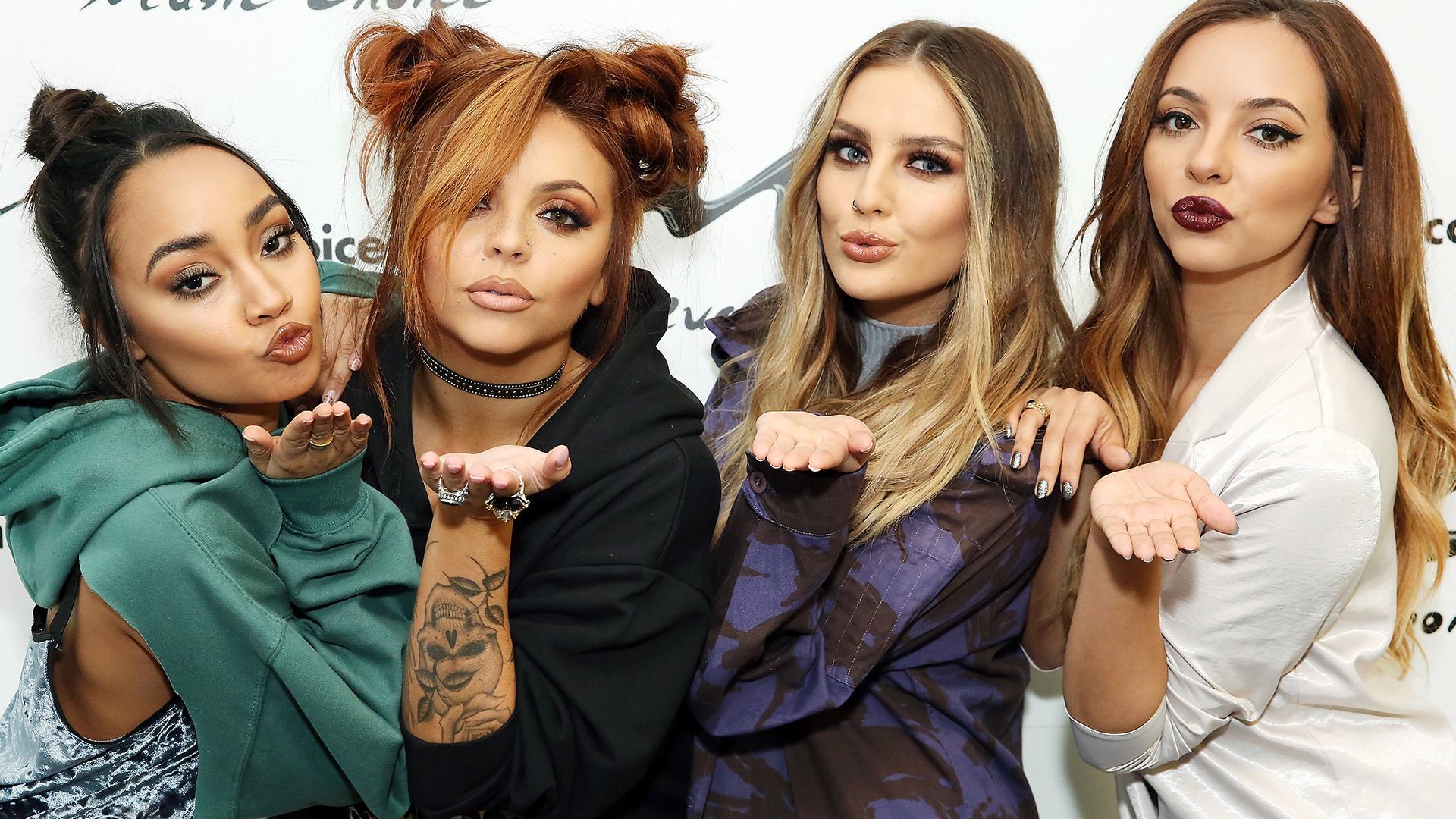 Leigh-Anne Pinnock, Jesy Nelson, Perrie Edwards and Jade Thirlwall of Little Mix