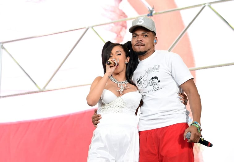 Cardi B and Chance the Rapper