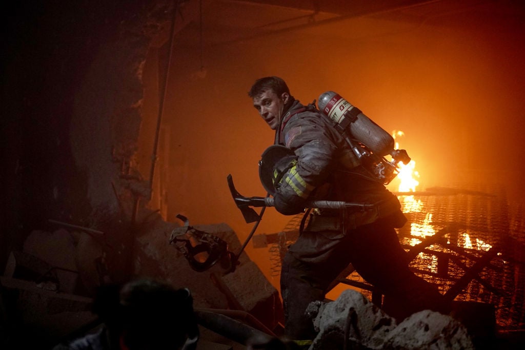 Jesse Spencer as Matthew Casey in Chicago Fire