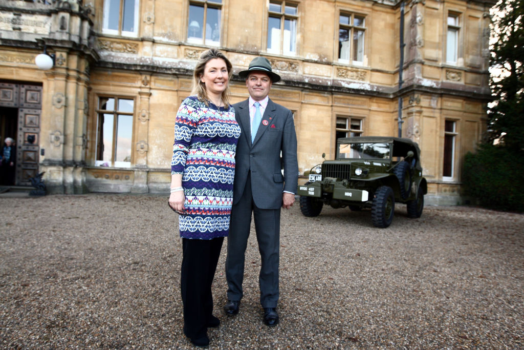 The Earl and Countess of Carnarvon