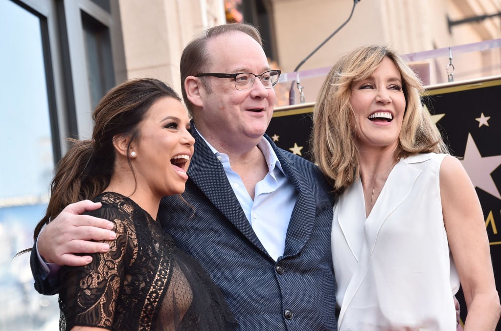 Eva Longoria, Marc Cherry and Felicity Huffman