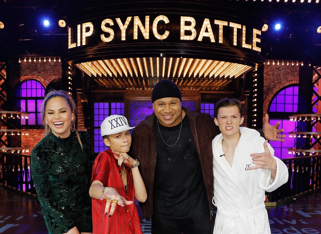 Chrissy Teigen, Zendaya, LL Cool J, and Tom Holland on Lip Sync Battle