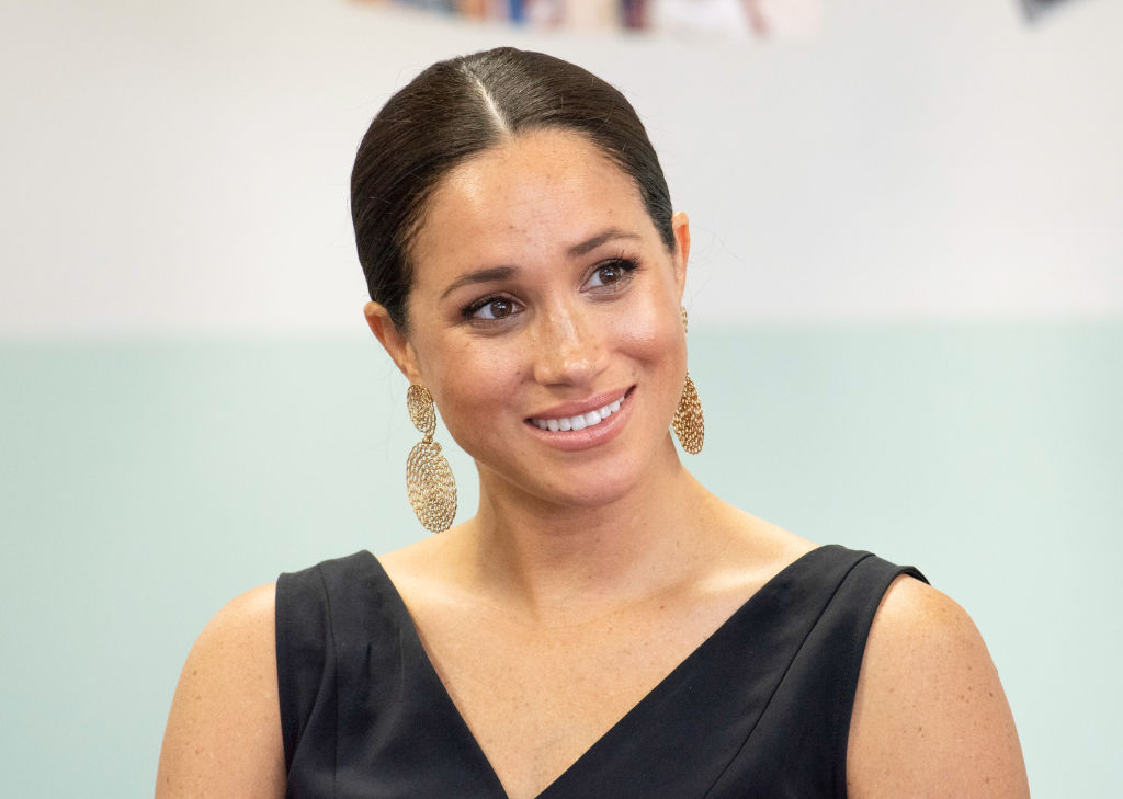 Meghan Markle visits a South African not-for-profit organization.