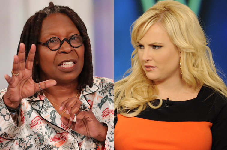Whoopi Goldberg and Meghan McCain