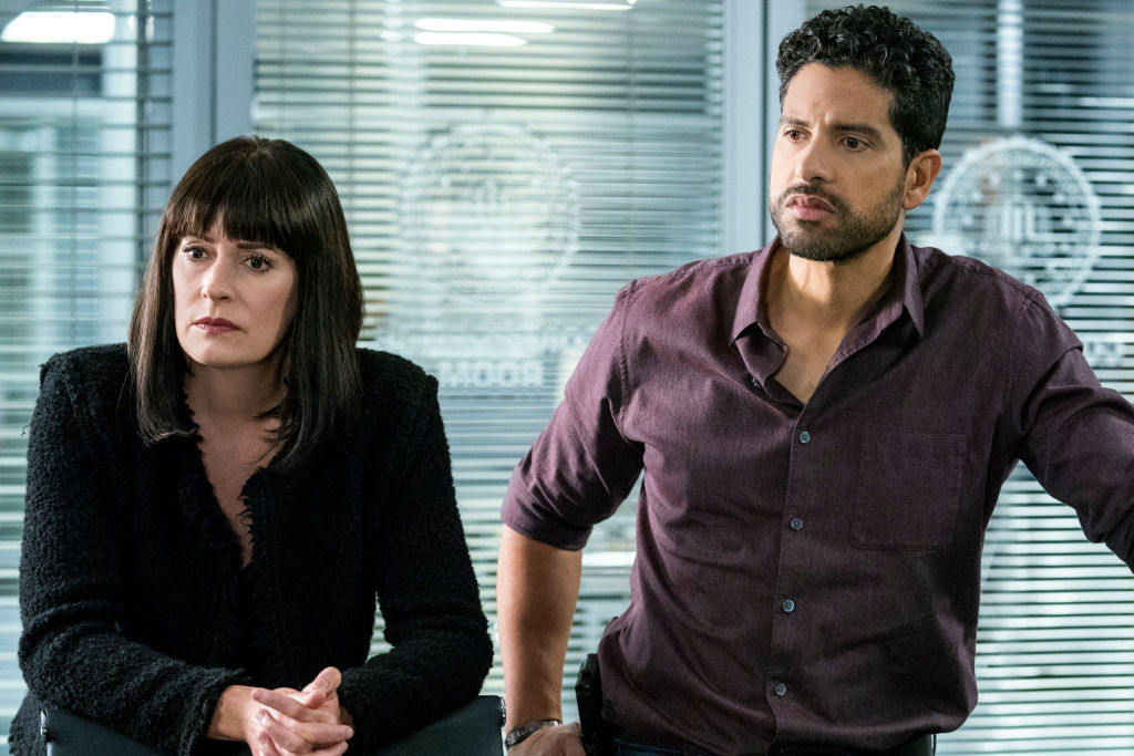 Paget Brewster and Adam Rodriguez