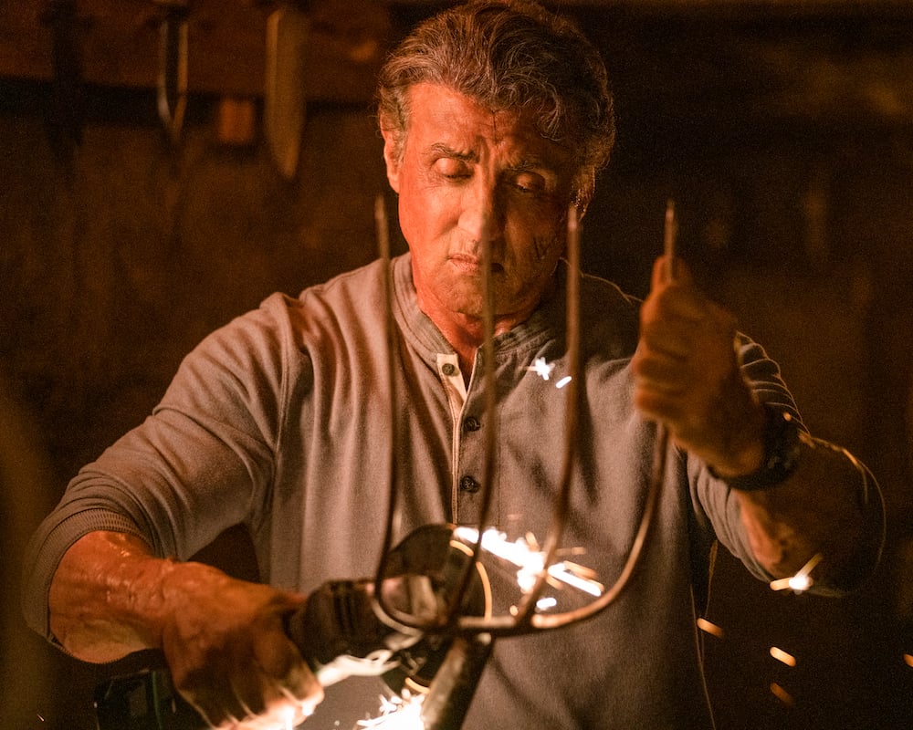 Sly Stallone in Rambo: Last Blood