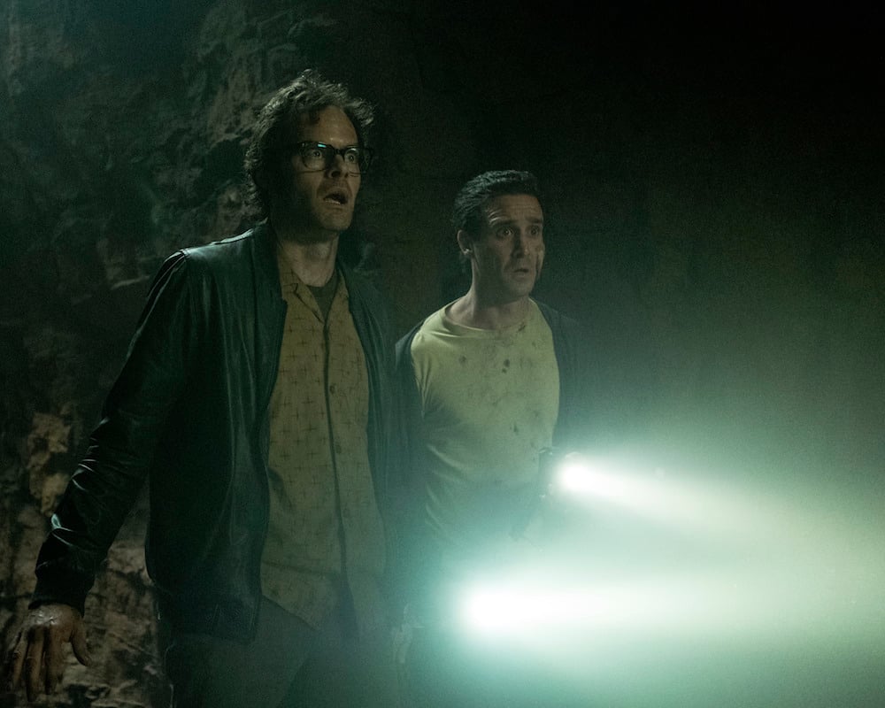 Bill Hader and James Ransone in It: Chapter Two