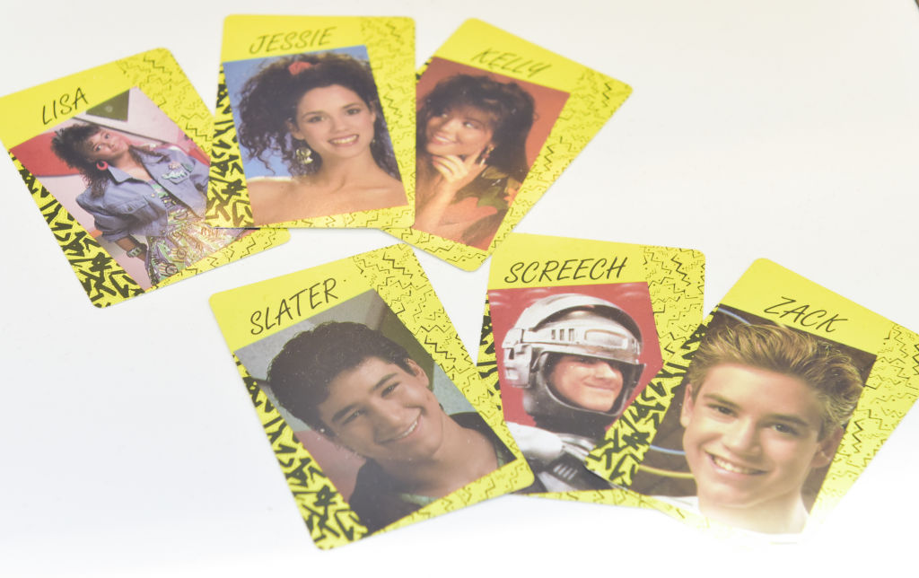 Saved by the Bell trading cards 