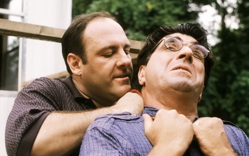 Tony Soprano kills a snitch in 'College'