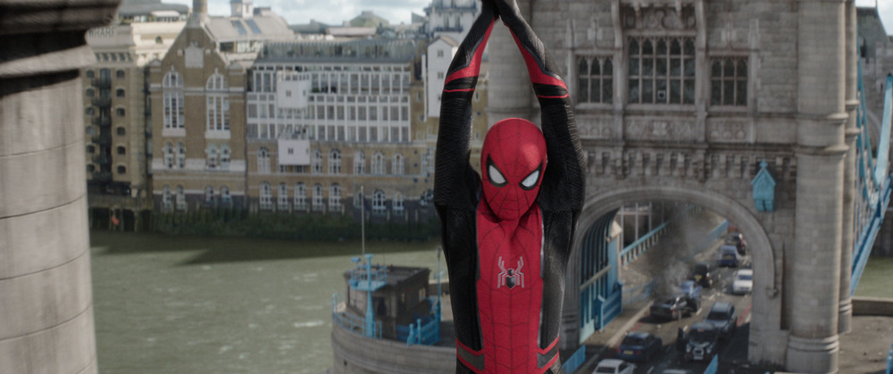 Spider-Man in Columbia Pictures' 'SPIDER-MAN: FAR FROM HOME'