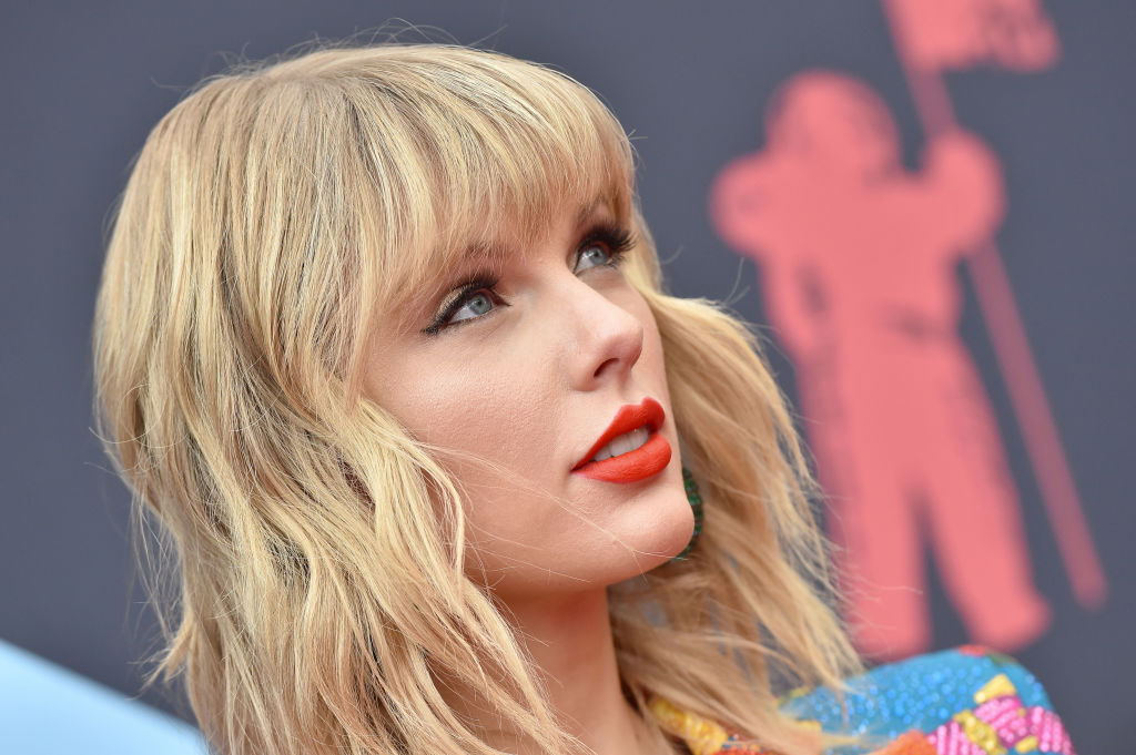 Taylor Swift at the 2019 MTV VMAs on August 26, 2019