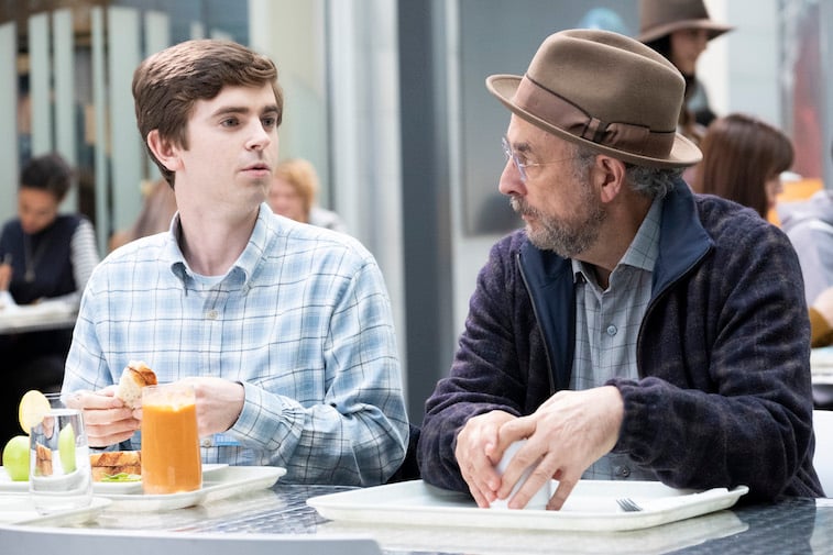 Freddie Highmore and Richard Schiff