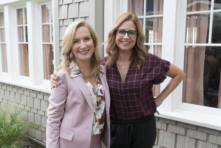 Angela Kinsey and Jenna Fischer
