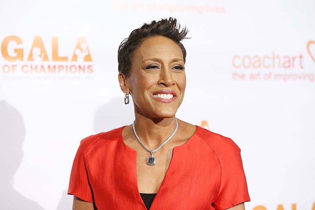 "Good Morning America's" Robin Roberts arrives at the CoachArt Gala of Champions