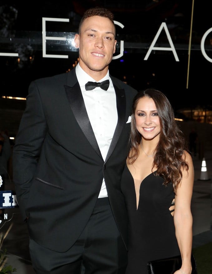 Aaron Judge and Samantha Bracksieck