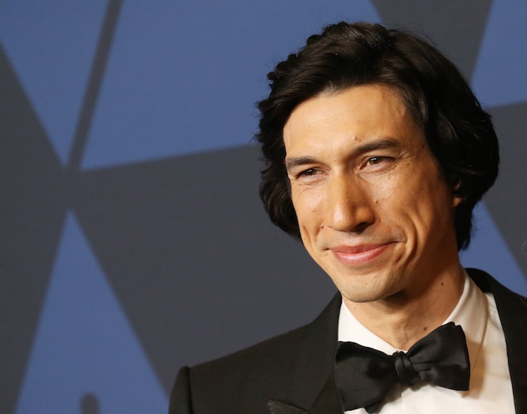 Adam Driver on the red carpet