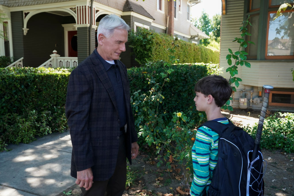 Agent Gibbs and Phineas  | Sonja Flemming/CBS via Getty Images