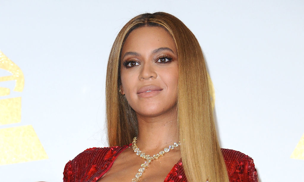 Beyonce at an award show