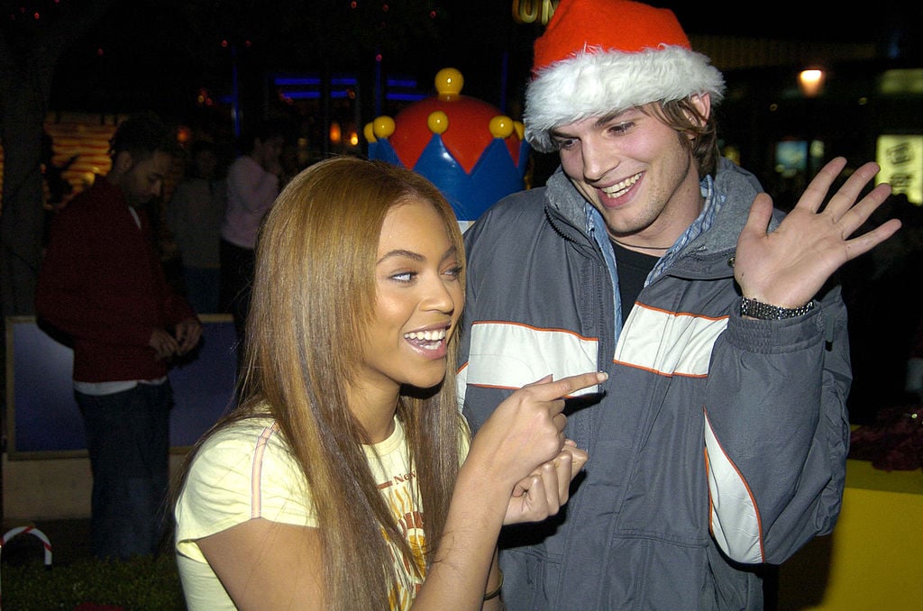 Beyoncé and Ashton Kutcher