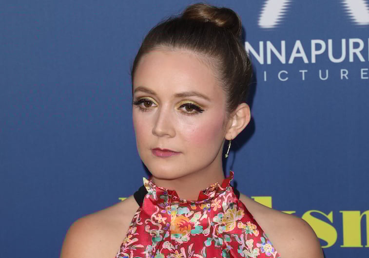 Billie Lourd on the red carpet